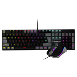 Gamdias HERMES E5 2-IN-1 Wired Mechanical Keyboard and Mouse Combo Gamdias HERMES E5 2-IN-1 Wired Mechanical Keyboard and Mouse Combo