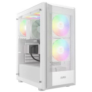 Gamdias AURA GC6 WH Fine MESH ARGB Mid-Tower Case White