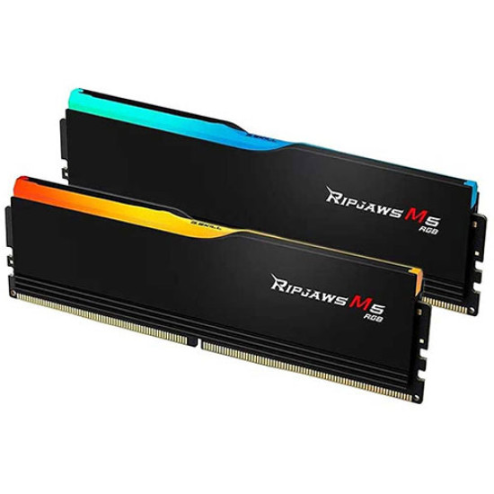 G.Skill Ripjaws M5 RGB 32GB (2 x 16GB) DDR5 6000 MHz CL36 (F5-6000J3636F16GX2-RM5RK) G.Skill Ripjaws M5 RGB 32GB (2 x 16GB) DDR5 6000 MHz CL36 (F5-6000J3636F16GX2-RM5RK)