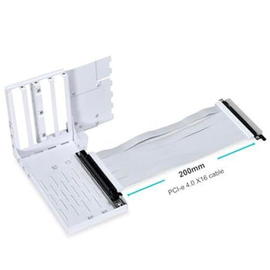 Lian Li Universal 4-Slots Vertical GPU Kit White (G89.VG4-4-V2W.IN) Lian Li Universal 4-Slots Vertical GPU Kit White (G89.VG4-4-V2W.IN)