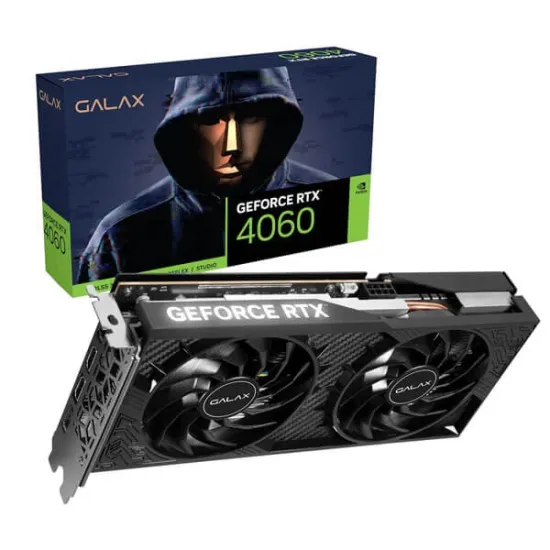 GALAX GeForce RTX 4060 1-Click OC 2X V2 8GB GDDR6 GALAX GeForce RTX 4060 1-Click OC 2X V2 8GB GDDR6