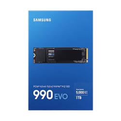Samsung 990 EVO 1TB NVMe M.2 SSD (MZ-V9E1TOBW)