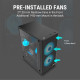 Ant Value Chassis VM10 Compact Air-Flow Cabinet Black Ant Value Chassis VM10 Compact Air-Flow Cabinet Black