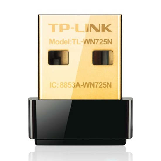 TP-Link 150Mbps Wireless N Nano USB Adapter (TL-WN725N) TP-Link 150Mbps Wireless N Nano USB Adapter (TL-WN725N)