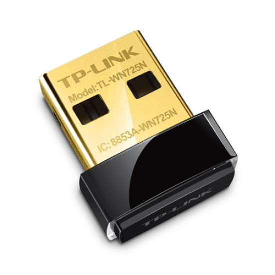 TP-Link 150Mbps Wireless N Nano USB Adapter (TL-WN725N) TP-Link 150Mbps Wireless N Nano USB Adapter (TL-WN725N)