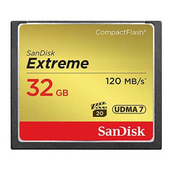 Sandisk 32GB Extreme CompactFlash Card 120MB-S (SDCFXSB-032G-G46) Sandisk 32GB Extreme CompactFlash Card 120MB-S (SDCFXSB-032G-G46)