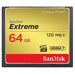 Sandisk 64GB Extreme CompactFlash Card 120MB-S (SDCFXSB-064G-G46) Sandisk 64GB Extreme CompactFlash Card 120MB-S (SDCFXSB-064G-G46)