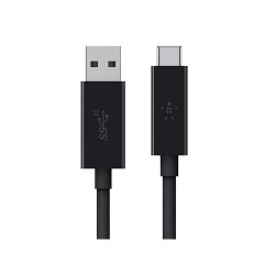 Belkin 3.1 USB-A to USB-C Cable (F2CU029bt1M-BLK) Belkin 3.1 USB-A to USB-C Cable (F2CU029bt1M-BLK)