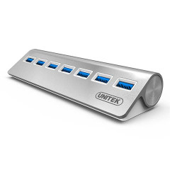 Unitek USB3.0 7-Port Aluminium Hub Y-3187 (UT-111) Unitek USB3.0 7-Port Aluminium Hub Y-3187 (UT-111)