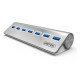 Unitek USB3.0 7-Port Aluminium Hub Y-3187 (UT-111) Unitek USB3.0 7-Port Aluminium Hub Y-3187 (UT-111)