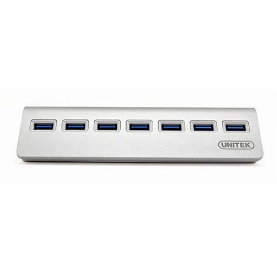 Unitek USB3.0 7-Port Aluminium Hub Y-3187 (UT-111) Unitek USB3.0 7-Port Aluminium Hub Y-3187 (UT-111)