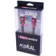 Portronics Koral Male to Male HDMI Cable 1.5M - Black-Red (POR 635)