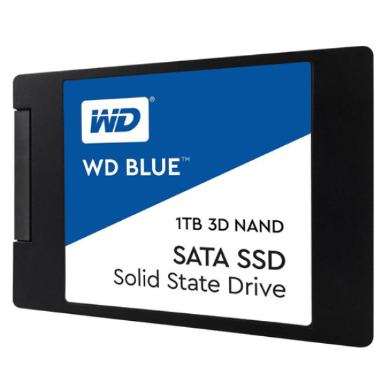 Western Digital Blue 3D Nand 1TB SATA III Internal Solid State Drive (WDS100T2B0A)
