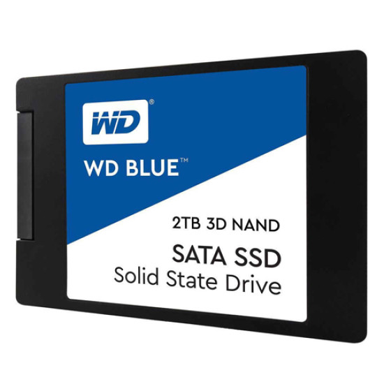 Western Digital Blue 3D Nand 2TB SATA III Internal Solid State Drive (WDS200T2B0A)