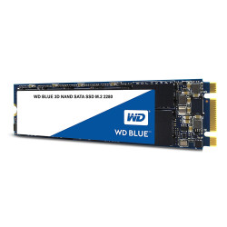 Western Digital Blue 3D Nand 250GB M.2 2280 SATA Internal Solid State Drive (WDS250G2B0B) Western Digital Blue 3D Nand 250GB M.2 2280 SATA Internal Solid State Drive (WDS250G2B0B)