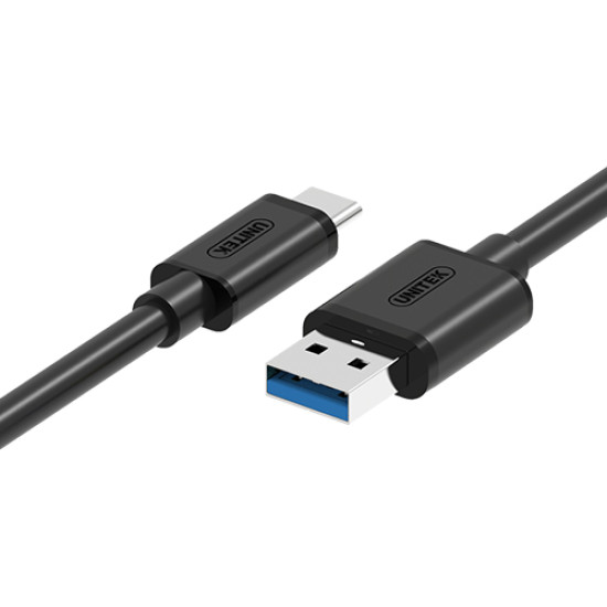 Unitek USB3.1 USB-C (M) to USB-A (M) Cable - Y-C474BK (UT-118) Unitek USB3.1 USB-C (M) to USB-A (M) Cable - Y-C474BK (UT-118)