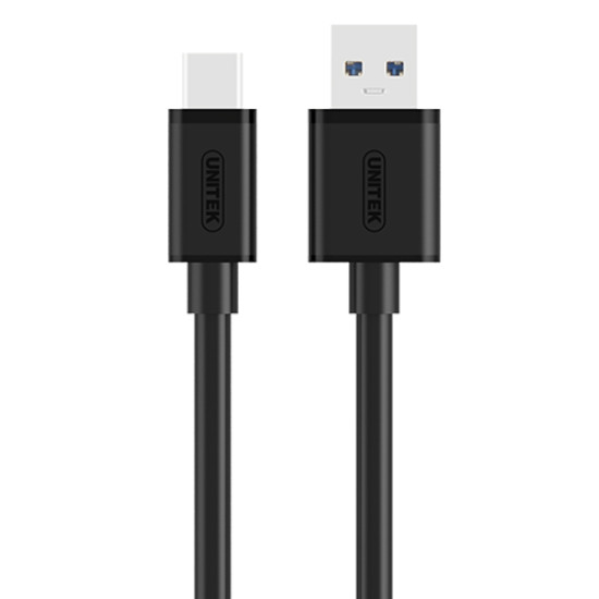 Unitek USB3.1 USB-C (M) to USB-A (M) Cable - Y-C474BK (UT-118) Unitek USB3.1 USB-C (M) to USB-A (M) Cable - Y-C474BK (UT-118)