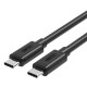 Unitek USB3.1 USB-C (M) to USB-C (M) Cable - Y-C477BK (UT-119) Unitek USB3.1 USB-C (M) to USB-C (M) Cable - Y-C477BK (UT-119)