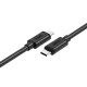 Unitek USB3.1 USB-C (M) to USB-C (M) Cable - Y-C477BK (UT-119) Unitek USB3.1 USB-C (M) to USB-C (M) Cable - Y-C477BK (UT-119)