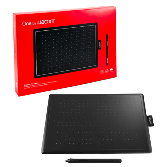 One by Wacom Medium Pen Tablet (CTL-672-K0-CX) One by Wacom Medium Pen Tablet (CTL-672-K0-CX)