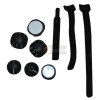 GoFree Cable Ties and Cable Clips (12 Pieces Combo)