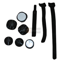 GoFree Cable Ties and Cable Clips (12 Pieces Combo) GoFree Cable Ties and Cable Clips (12 Pieces Combo)