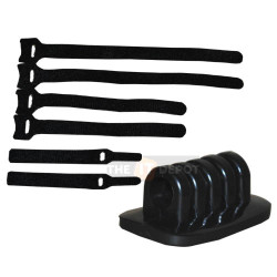 GoFree 5 Channel Cable Clip and Cable Ties (7 Pieces Combo) GoFree 5 Channel Cable Clip and Cable Ties (7 Pieces Combo)