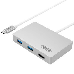 Unitek USB3.1 Type-C Multi-Port Hub with Power Delivery Y-3707 (UT-142) Unitek USB3.1 Type-C Multi-Port Hub with Power Delivery Y-3707 (UT-142)