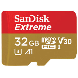 SanDisk Extreme microSDXC UHS-I Card (SDSQXAF-032G-GN6MA) SanDisk Extreme microSDXC UHS-I Card (SDSQXAF-032G-GN6MA)