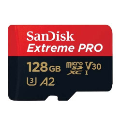 SanDisk Extreme PRO 128GB microSDXC UHS-I Card (SDSQXCY-128G-GN6MA) SanDisk Extreme PRO 128GB microSDXC UHS-I Card (SDSQXCY-128G-GN6MA)