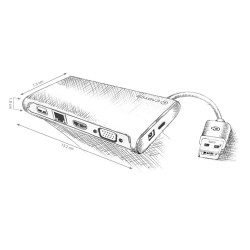 Cadyce CA-U3TDS USB 3.0 Travel Docking Station Cadyce CA-U3TDS USB 3.0 Travel Docking Station