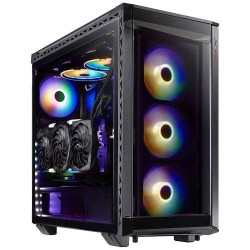 Adata XPG Battle Cruiser ARGB Mid Tower Case - Black Adata XPG Battle Cruiser ARGB Mid Tower Case - Black