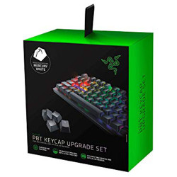 Razer PBT Keycap Upgrade Set - Mercury White (RC21-01490200-R3M1) Razer PBT Keycap Upgrade Set - Mercury White (RC21-01490200-R3M1)