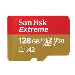 SanDisk Extreme 128GB MicroSD UHS-I Card (SDSQXA1-128G-GN6MA) SanDisk Extreme 128GB MicroSD UHS-I Card (SDSQXA1-128G-GN6MA)