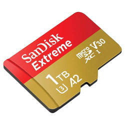 SanDisk Extreme 1TB MicroSD UHS-I Card (SDSQXA1-1T00-GN6MA) SanDisk Extreme 1TB MicroSD UHS-I Card (SDSQXA1-1T00-GN6MA)