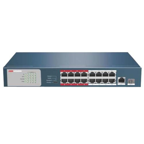 Hikvision DS-3E Series 16 Port Unmanaged PoE Switch (DS-3E0318P-E-M) Hikvision DS-3E Series 16 Port Unmanaged PoE Switch (DS-3E0318P-E-M)