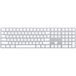 Apple Magic Keyboard with Numeric Keypad - US English - Silver (MQ052HN-A) Apple Magic Keyboard with Numeric Keypad - US English - Silver (MQ052HN-A)