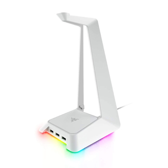 Razer Base Station Chroma - Chroma Enabled Headset Stand with USB Hub MerCury (RC21-01190300-R3M1)