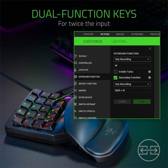 Razer Tartarus Pro Analog Optical Gaming Keypad (RZ07-03110100-R3M1) Razer Tartarus Pro Analog Optical Gaming Keypad (RZ07-03110100-R3M1)
