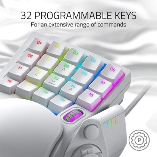 Razer Tartarus Pro Analog Optical Gaming Keypad - Mercury (RZ07-03110200-R3M1) Razer Tartarus Pro Analog Optical Gaming Keypad - Mercury (RZ07-03110200-R3M1)