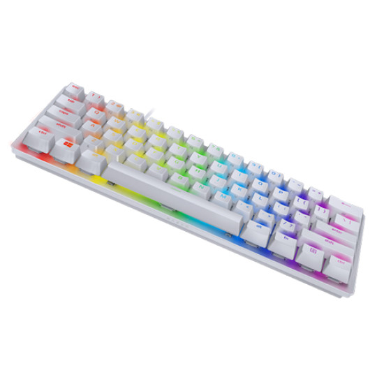 Razer Huntsman Mini Optical Gaming Keyboard - Clicky Purple Switch - Mercury Edition (RZ03-03390300-R3M1) Razer Huntsman Mini Optical Gaming Keyboard - Clicky Purple Switch - Mercury Edition (RZ03-03390300-R3M1)