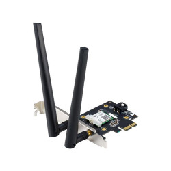 Asus AX3000 Dual Band PCI-E WiFi 6 Adapter with Bluetooth 5.0 (PCE-AX3000) Asus AX3000 Dual Band PCI-E WiFi 6 Adapter with Bluetooth 5.0 (PCE-AX3000)