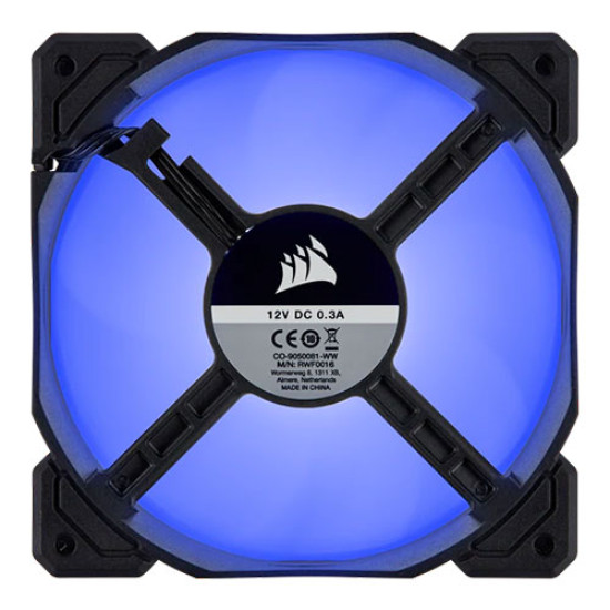 Corsair Air Series AF120 LED (2018) Blue 120mm Fan Single Pack (CO-9050081-WW)