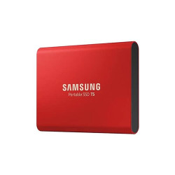 Samsung T5 Portable 500GB USB 3.1 External Solid State Drive - Red (MU-PA500R-WW) Samsung T5 Portable 500GB USB 3.1 External Solid State Drive - Red (MU-PA500R-WW)