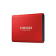 Samsung T5 Portable 500GB USB 3.1 External Solid State Drive - Red (MU-PA500R-WW)