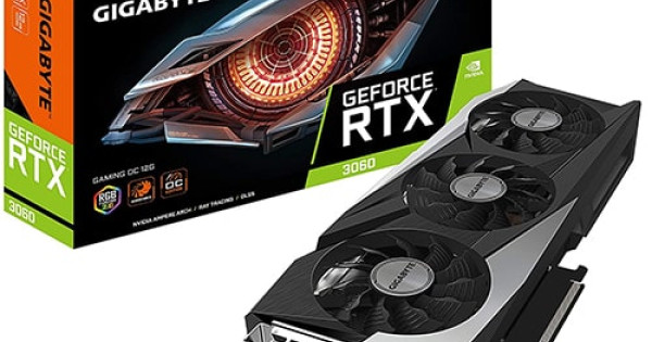 Gigabyte GeForce RTX 3060 GAMING OC 12G Graphics Card (GV