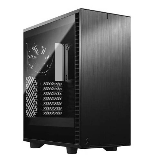 Fractal Design Define 7 Compact Black Tempered Glass Dark Tint (FD-C-DEF7C-02) Fractal Design Define 7 Compact Black Tempered Glass Dark Tint (FD-C-DEF7C-02)