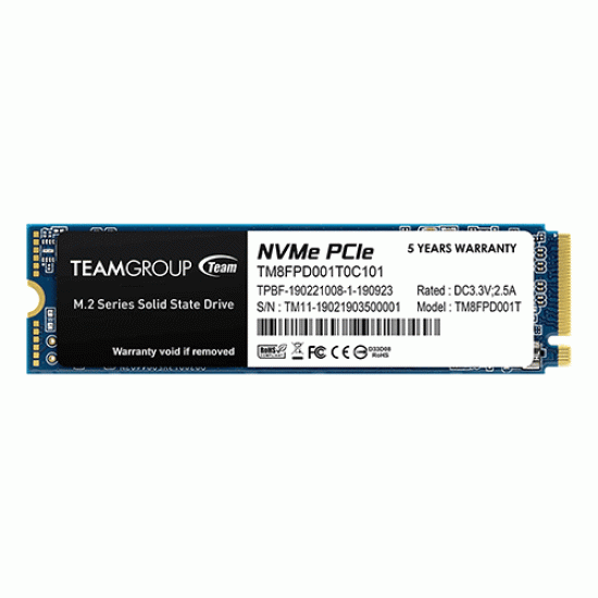 Teamgroup MP33 PRO 1TB M.2 PCIe Gen3 SSD (TM8FPD001T0C101) Teamgroup MP33 PRO 1TB M.2 PCIe Gen3 SSD (TM8FPD001T0C101)