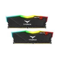 Teamgroup T-Force Delta RGB 16GB (8GBx2) DDR4 3600MHz Memory - Black (TF3D416G3600HC18JDC01)