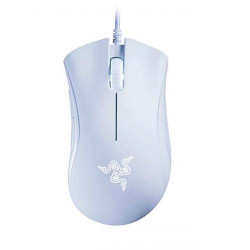 Razer DeathAdder Essential White Edition - Ergonomic Wired Gaming Mouse (RZ01-03850200-R3M1)
